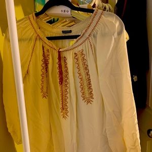 Free the people silk top